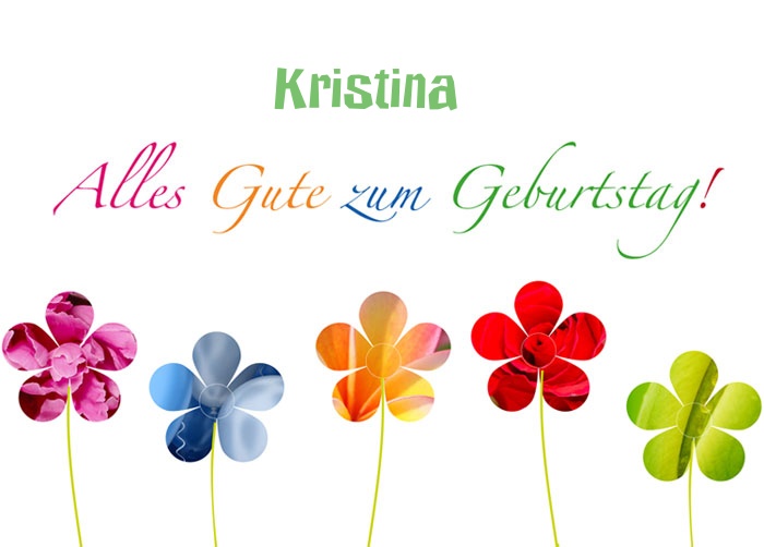 Bilder zum geburtstag fr Kristina