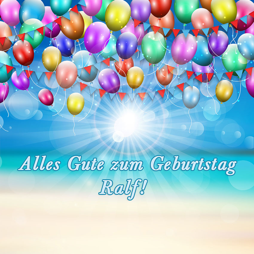 Alles Gute zum Geburtstag, Ralf!