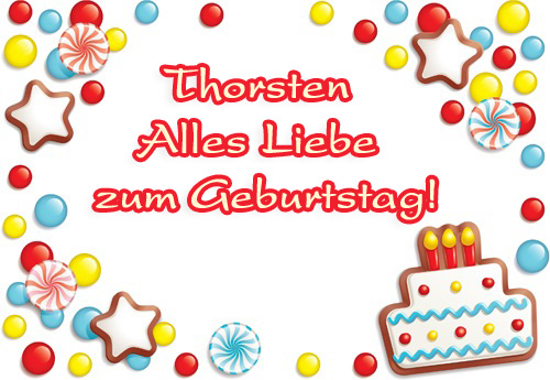 Thorsten, Alles Liebe zum Geburtstag!