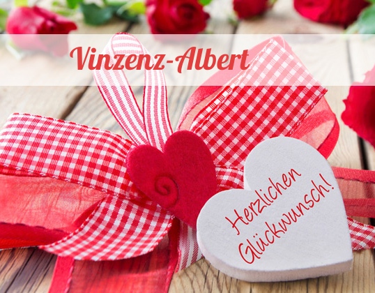 Vinzenz-Albert, Herzlichen Glckwunsch!