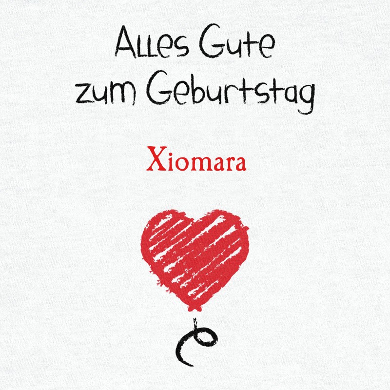 Herzlichen Glckwunsch zum Geburtstag, Xiomara