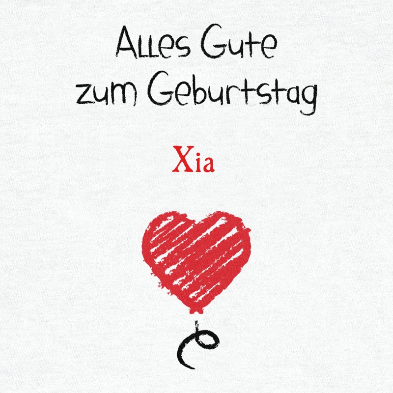 Herzlichen Glckwunsch zum Geburtstag, Xia