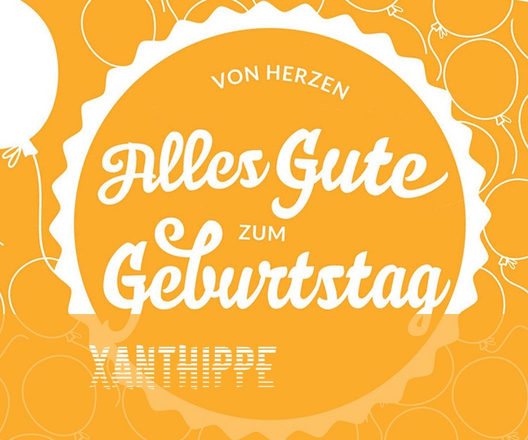 Von Hercen Alles Gute zum Geburtstag Xanthippe!