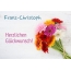 Blumen zum geburtstag fr Franz-Christoph