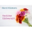 Blumen zum geburtstag fr Horst-Klemens