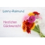 Blumen zum geburtstag fr Lenny-Reimund