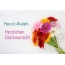 Blumen zum geburtstag fr Horst-Ralph