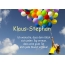 Gedicht zum geburtstag fr Klaus-Stephan