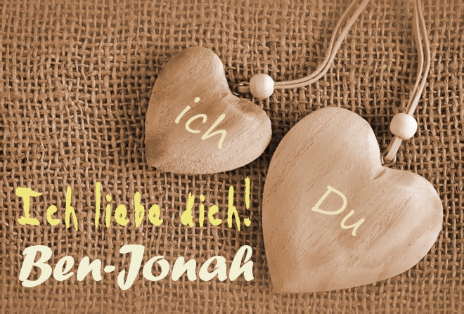 Ich Liebe Dich Ben-Jonah, ich und Du