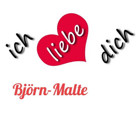 Bild: Ich liebe Dich Bjrn-Malte