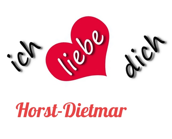 Bild: Ich liebe Dich Horst-Dietmar