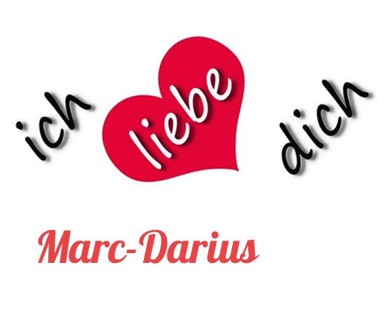 Bild: Ich liebe Dich Marc-Darius