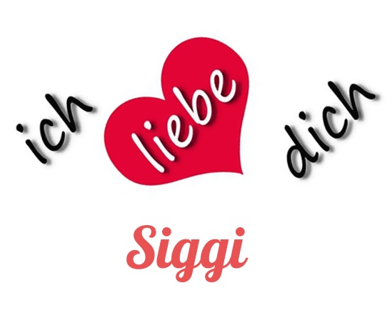 Bild: Ich liebe Dich Siggi