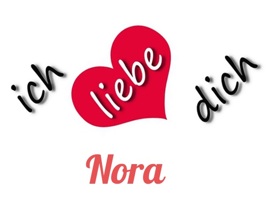 Bild: Ich liebe Dich Nora
