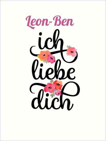 Leon-Ben, Ich liebe Dich Bilder