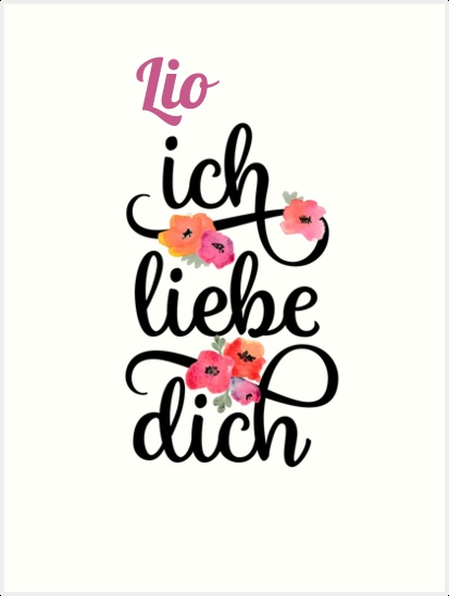 Lio, Ich liebe Dich Bilder