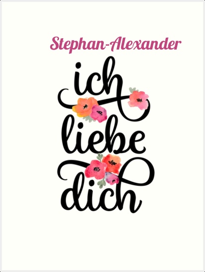 Stephan-Alexander, Ich liebe Dich Bilder