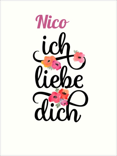 Nico, Ich liebe Dich Bilder