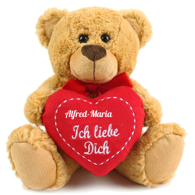 Name: Alfred-Maria - Liebeserklrung an einen Teddybren