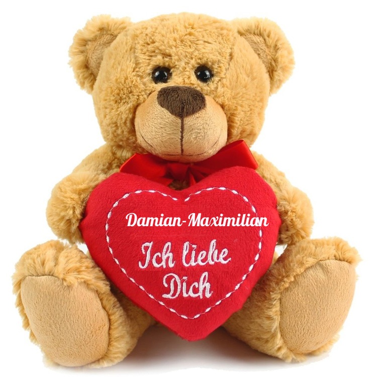 Name: Damian-Maximilian - Liebeserklrung an einen Teddybren