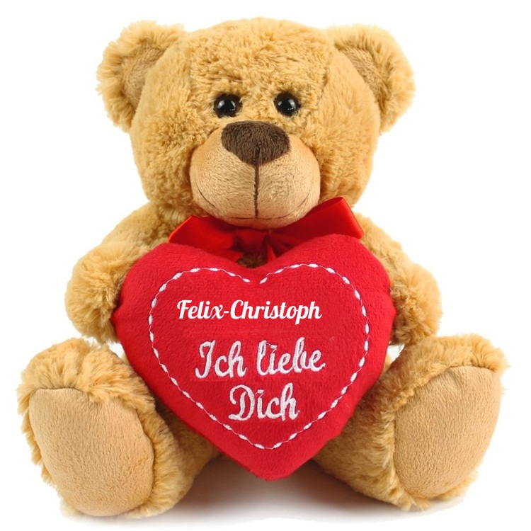 Name: Felix-Christoph - Liebeserklrung an einen Teddybren