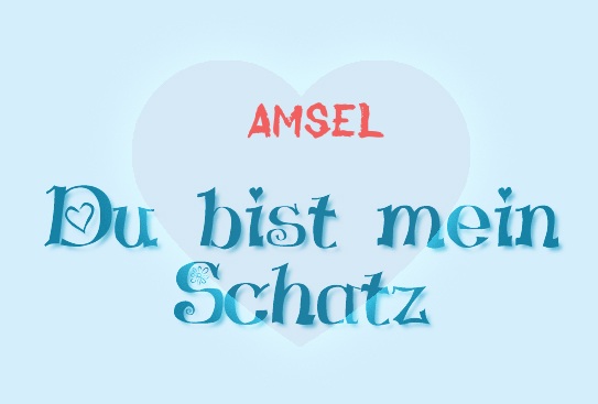 Amsel - Du bist mein Schatz!