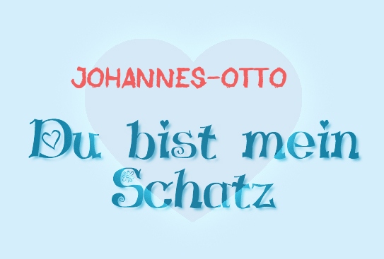 Johannes-Otto - Du bist mein Schatz!