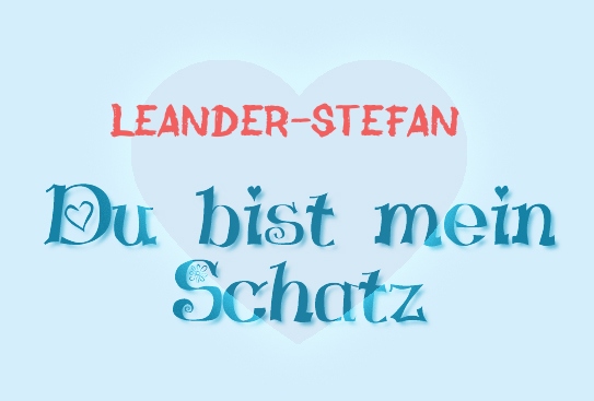 Leander-Stefan - Du bist mein Schatz!