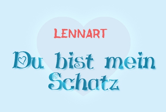 Lennart - Du bist mein Schatz!