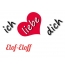 Bild: Ich liebe Dich Elof-Eloff