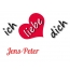 Bild: Ich liebe Dich Jens-Peter