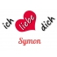 Bild: Ich liebe Dich Symon