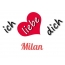 Bild: Ich liebe Dich Milan