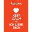 gidius - keep calm and Ich liebe Dich!
