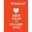 Windwolf - keep calm and Ich liebe Dich!