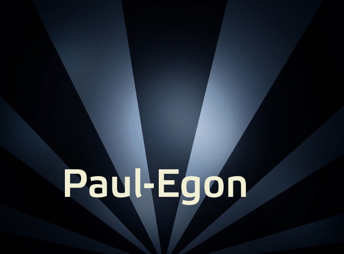 Bilder mit Namen Paul-Egon