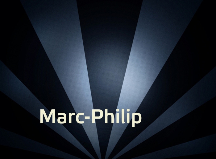 Bilder mit Namen Marc-Philip