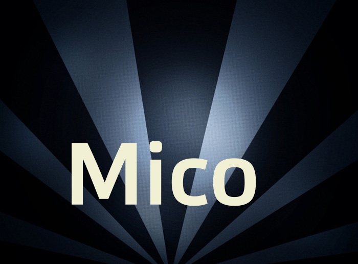 Bilder mit Namen Mico Bilder mit Namen Mico