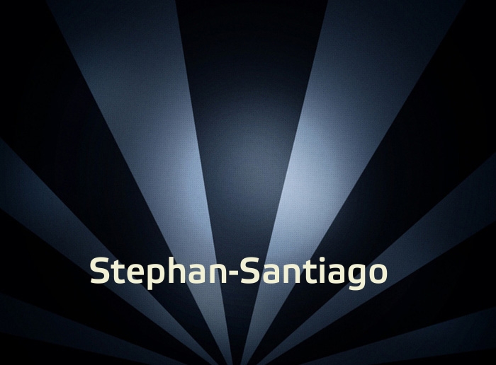 Bilder mit Namen Stephan-Santiago