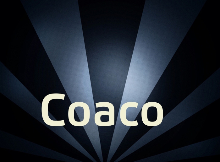 Bilder mit Namen Coaco