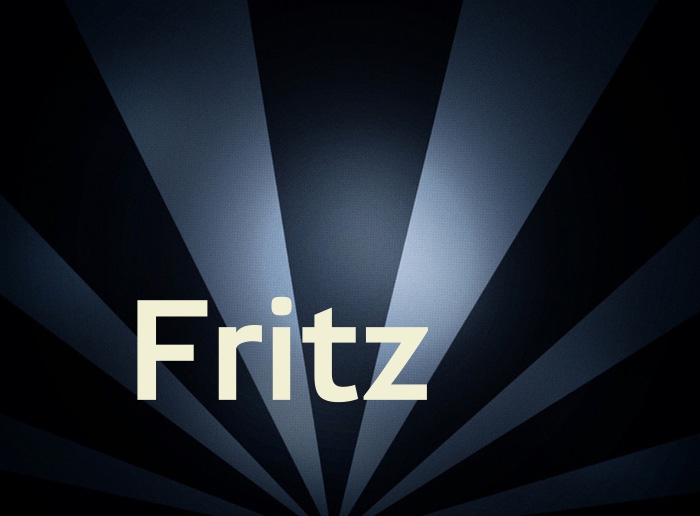 Bilder mit Namen Fritz