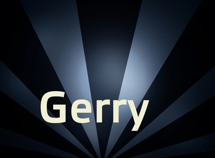 Bilder mit Namen Gerry