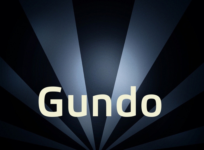 Bilder mit Namen Gundo
