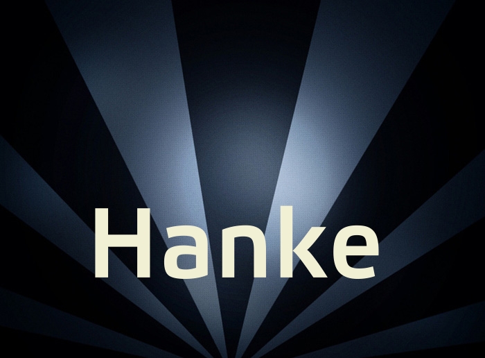 Bilder mit Namen Hanke