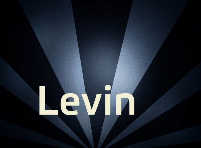 Bilder mit Namen Levin