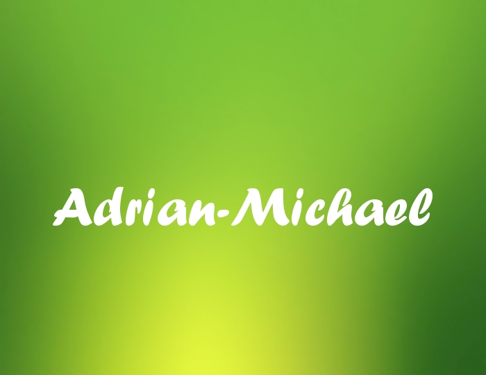 Bildern mit Namen Adrian-Michael