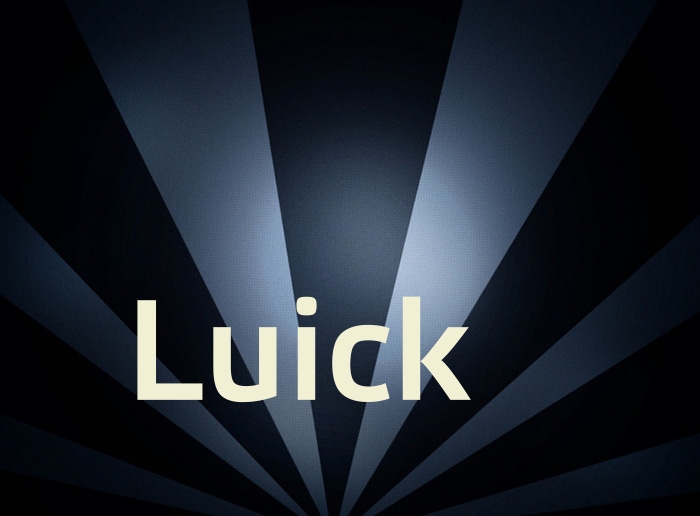 Bilder mit Namen Luick