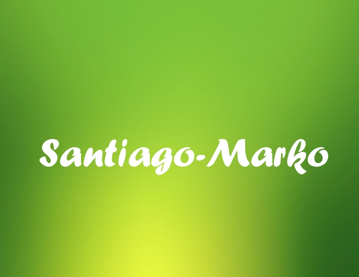 Bildern mit Namen Santiago-Marko