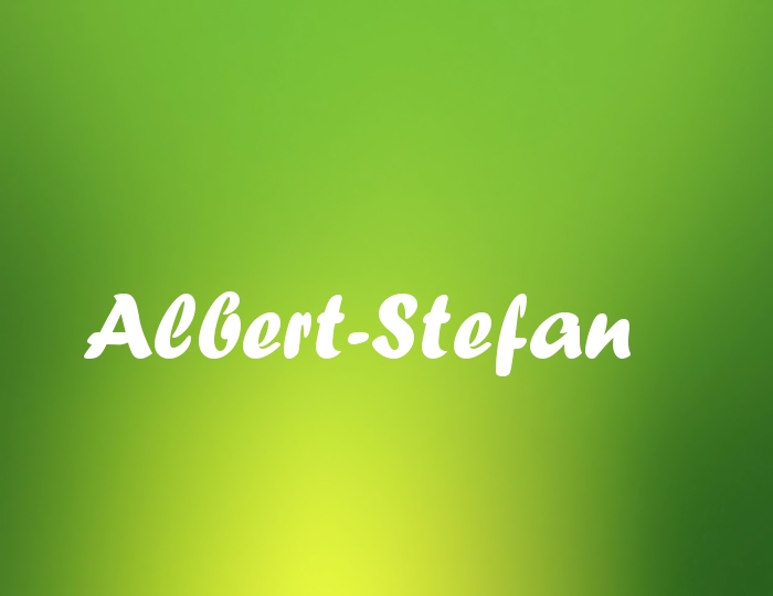 Bildern mit Namen Albert-Stefan