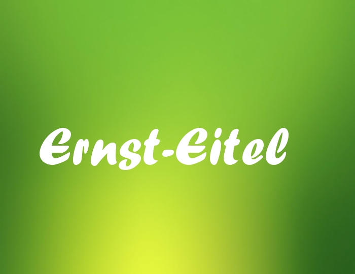 Bildern mit Namen Ernst-Eitel